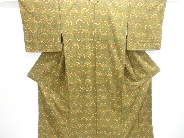 JAPANESE KIMONO / KOMON / FLOWER SARASA